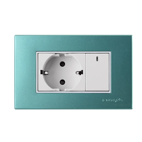 Flat Switches And Sockets Italian H100S Series