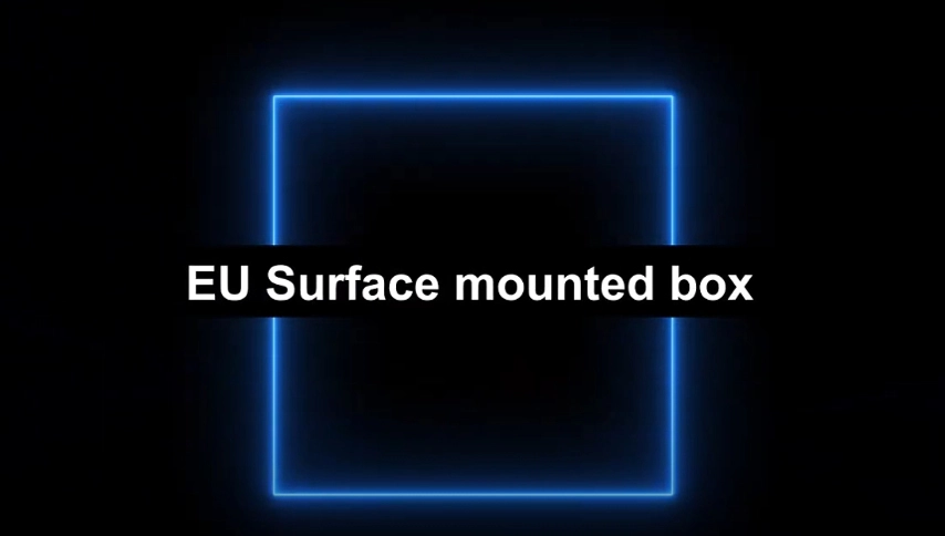Caja de montaje superficial EU